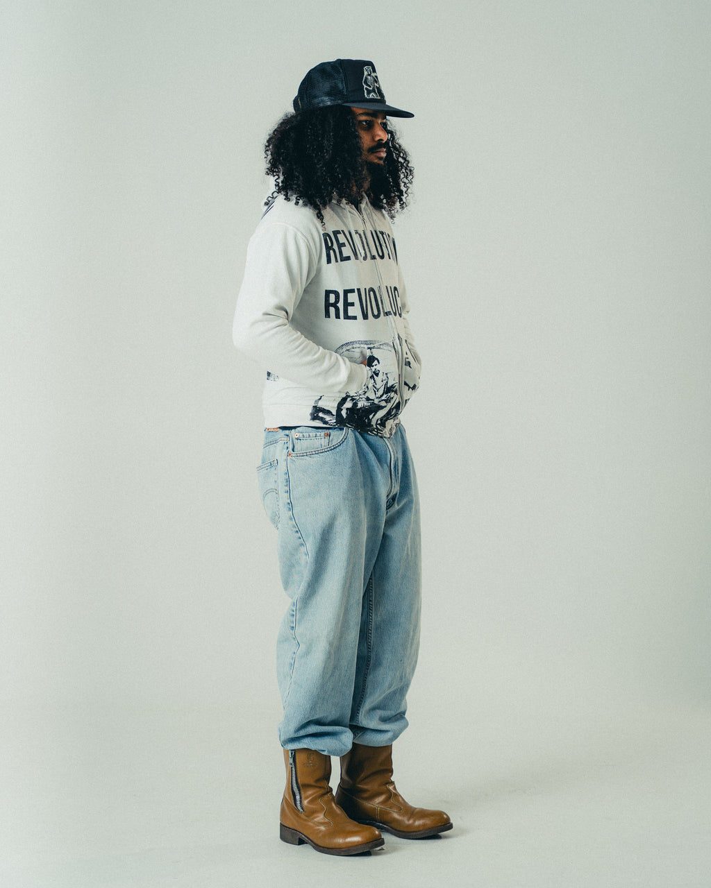 DOUBLE SIDED REVOLUTION ZIP UP