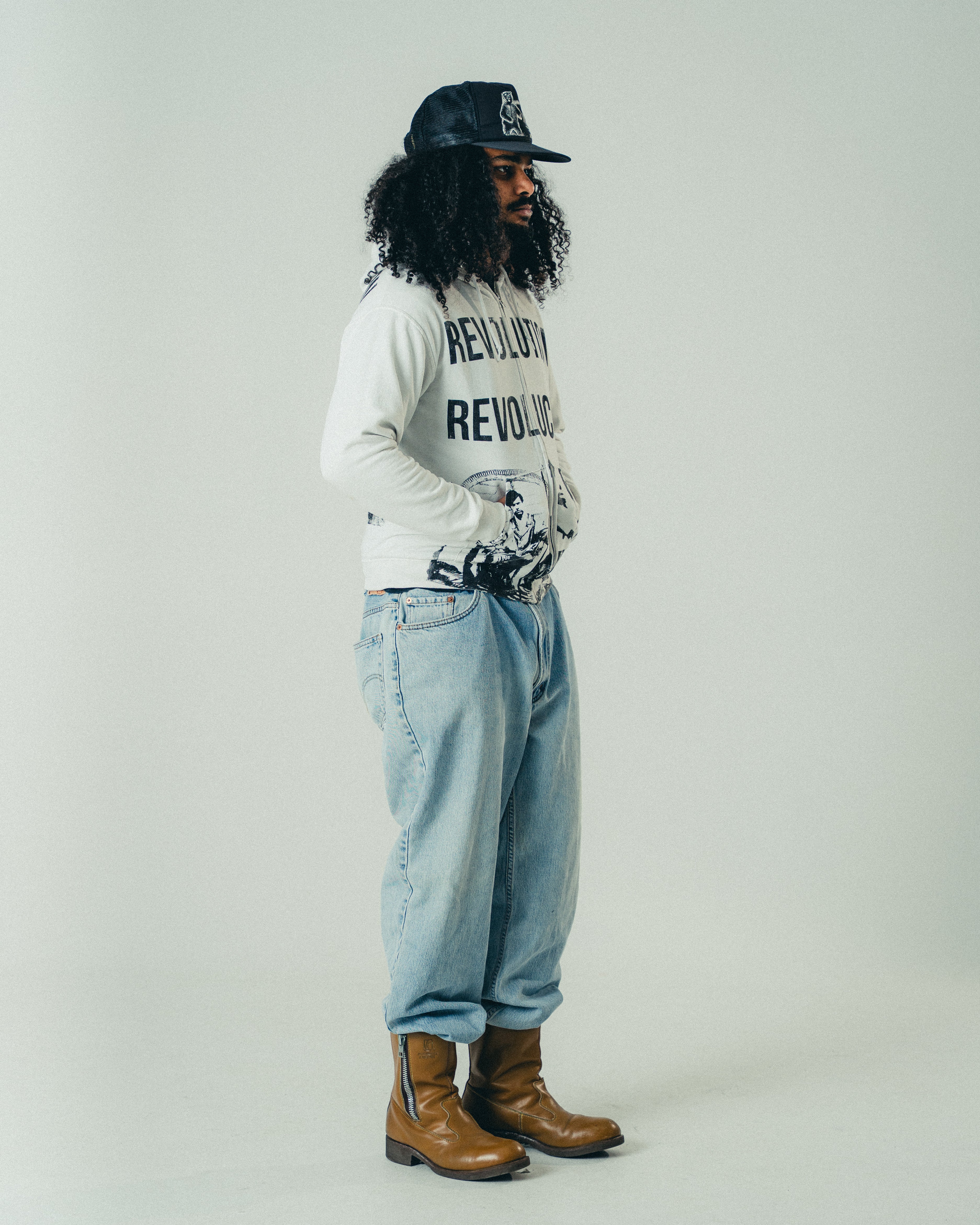 DOUBLE SIDED REVOLUTION ZIP UP