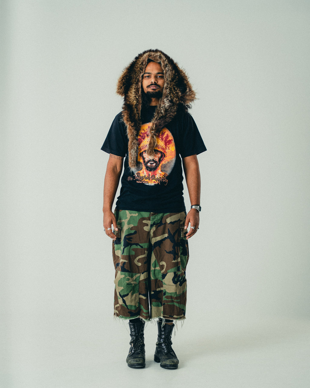 HAILE SELASSIE REVOLUTION T-SHIRT